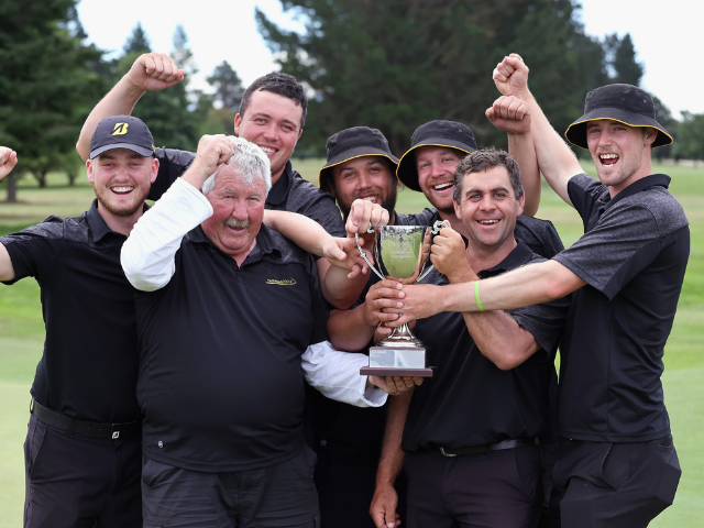 Historic title for Taranaki golf team
