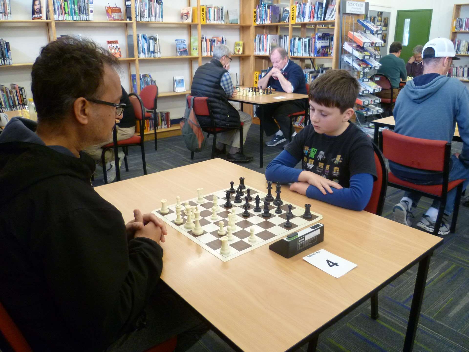 Chess club hosts nationally rated tournament