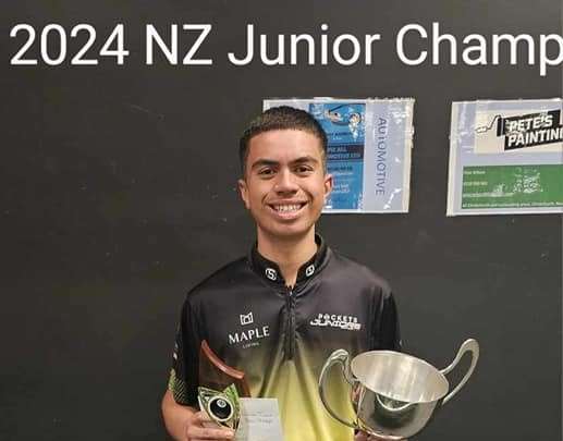 Pool: Waitara student crowned NZ champ 