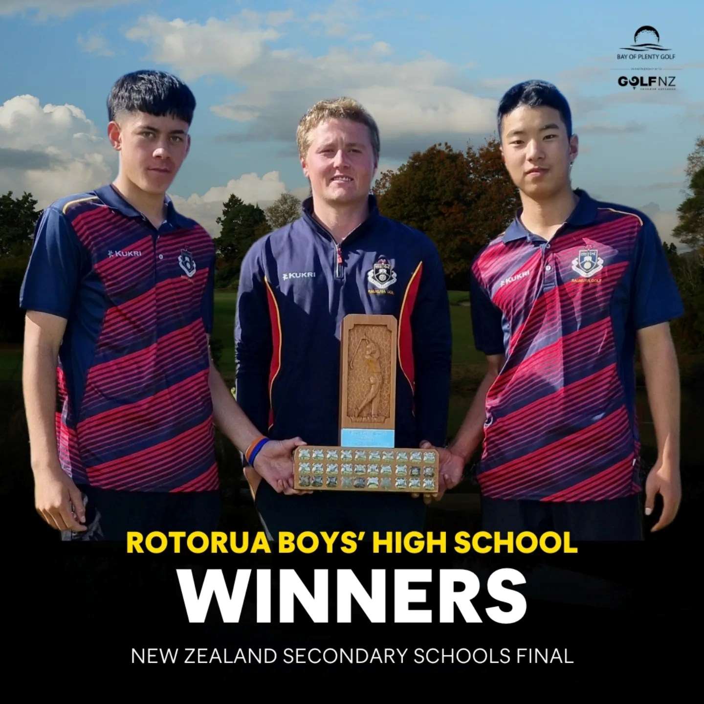 Golf: Drought broken for Rotorua at Sec Schools Nationals