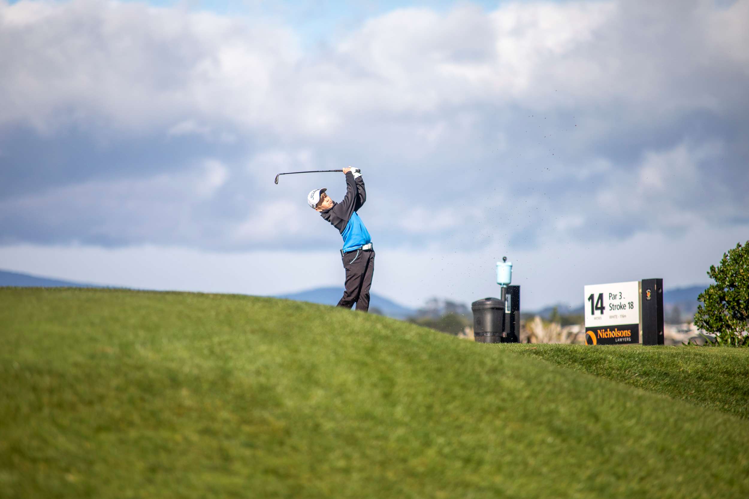 Golf: Miya leads NZ Age Group Championships in NP