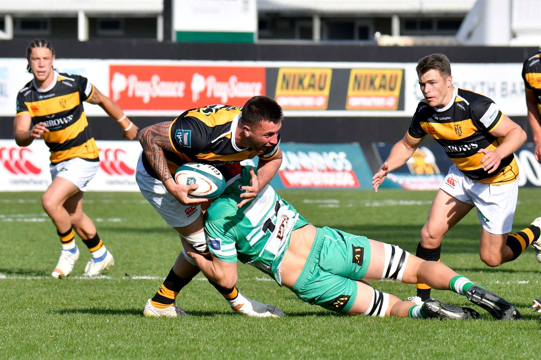 Rugby: Taranaki hold on to beat Manawatu