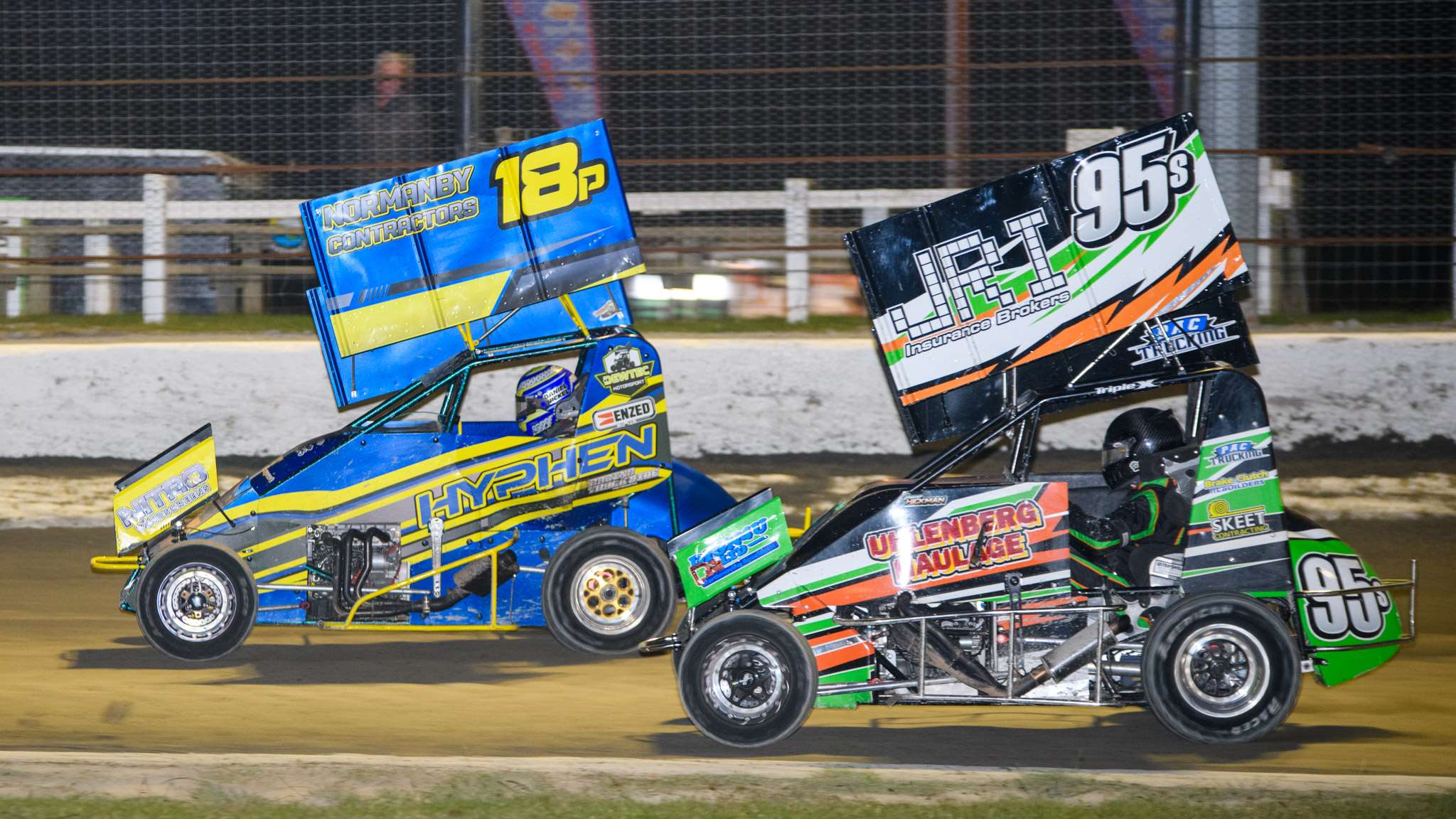 Speedway: Hickman & Nickel dominate minisprint racing