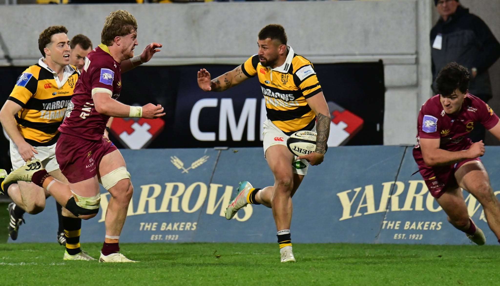 Rugby: Taranaki power past Southland as bigger test awaits